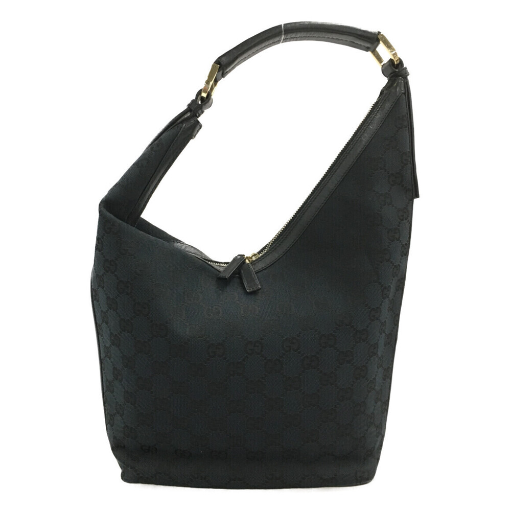 Gucci hobo bag Shoulder GG Black canvas - Picture 2 of 6